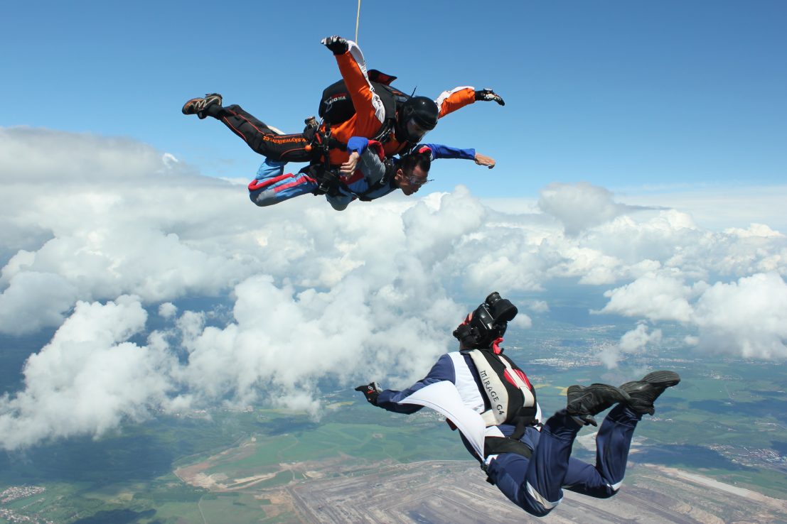 Funny Jumping Tandem Prague